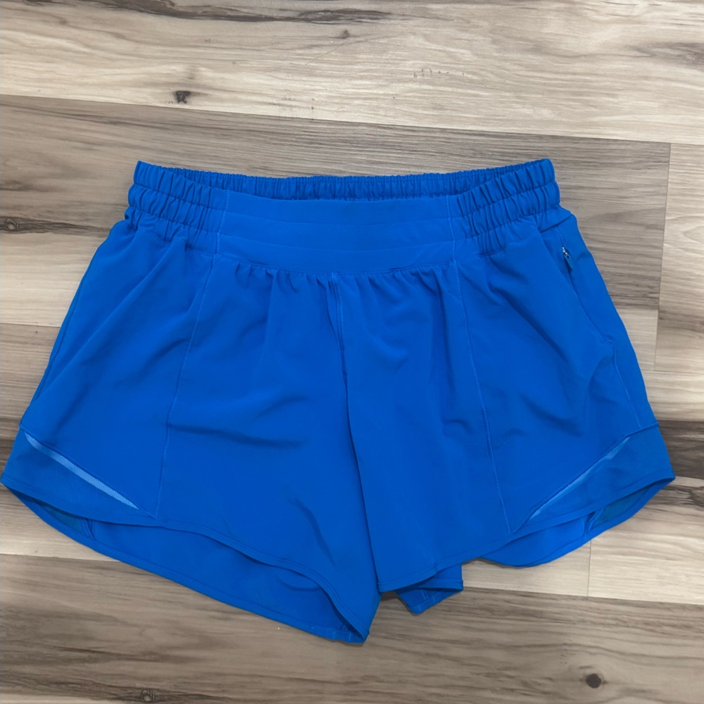 Women's Blue Athletic Shorts